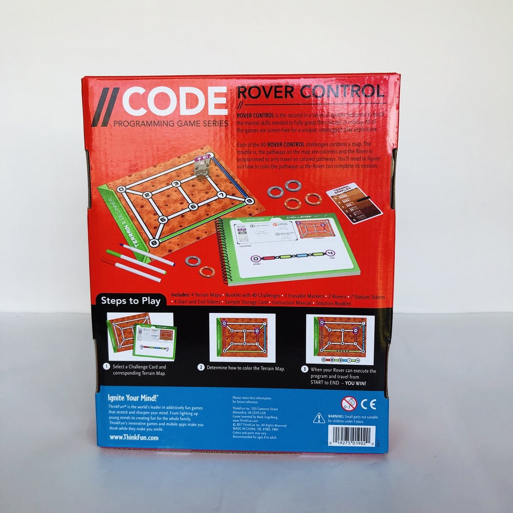 New in Box-Thinkfun Code Programming Game -Rover Control - Picture 6 of 7
